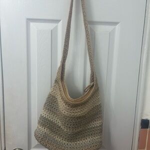 The Sak Multitone Crochet Shoulder Bag
